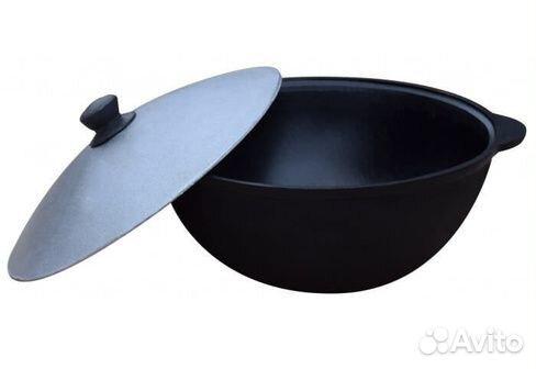 Казан чугунный узбекский 8 л крд