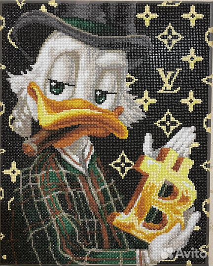 Готовая алмазная мозаика 40х50см