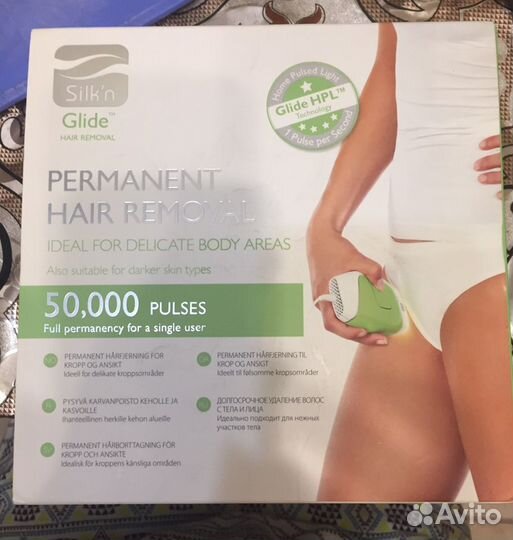 Фотоэпилятор silk'n glide