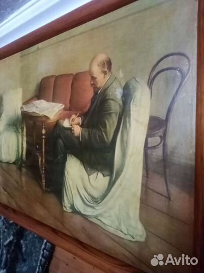 Картина Ленин в смольном