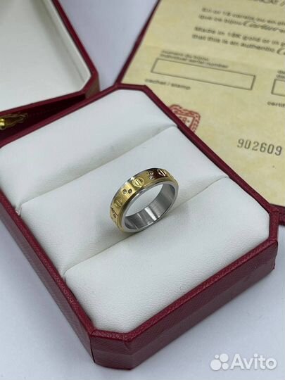 Cartier кольцо