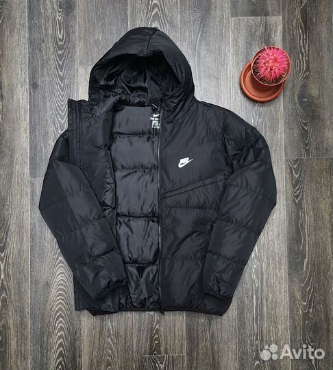 Зимний пуховик nike storm-fit