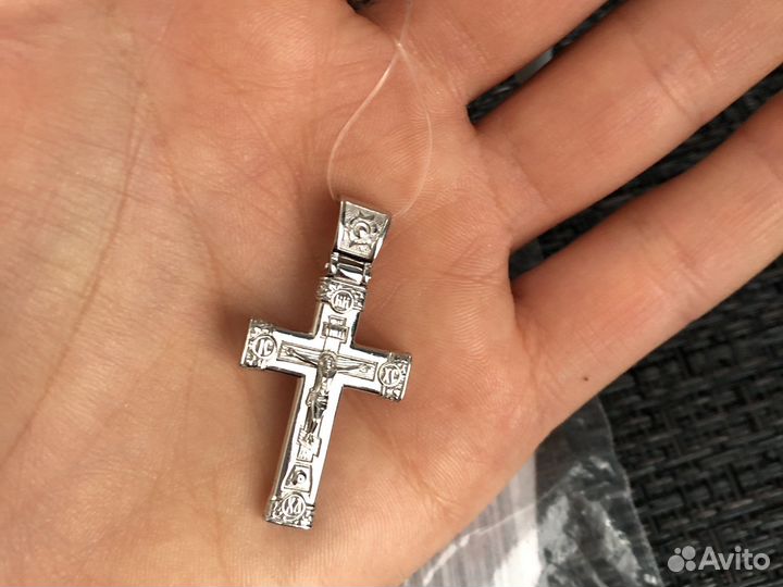 Серебрянный крест новый