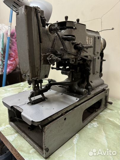 Петельная швейная машина бу