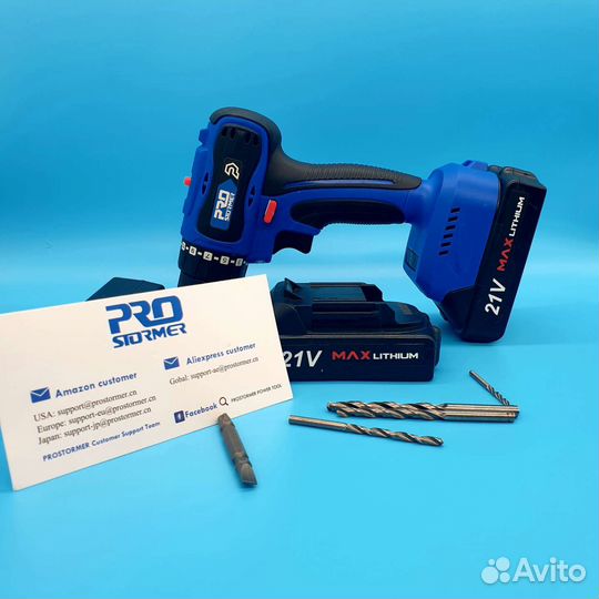 Шуруповерт Prostormer 21v