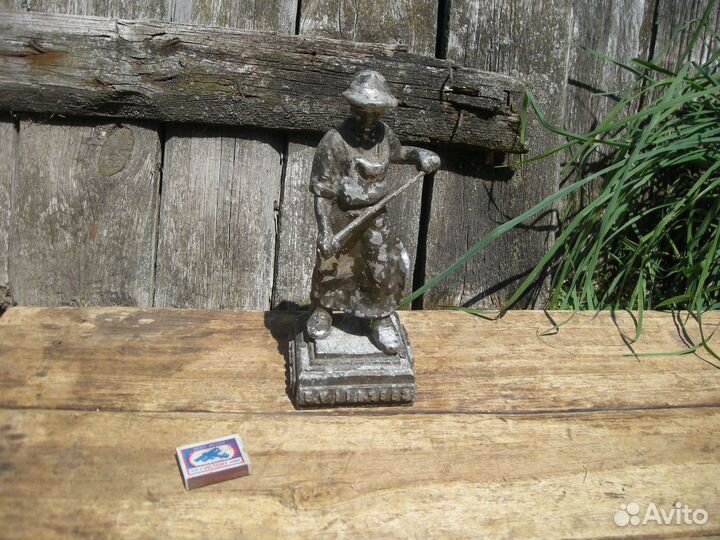 Фигурка сталевар krakow 5 viii 1963 ал-я статуэтка