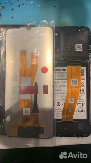Новый дисплей с тачскрином для Samsung a032f