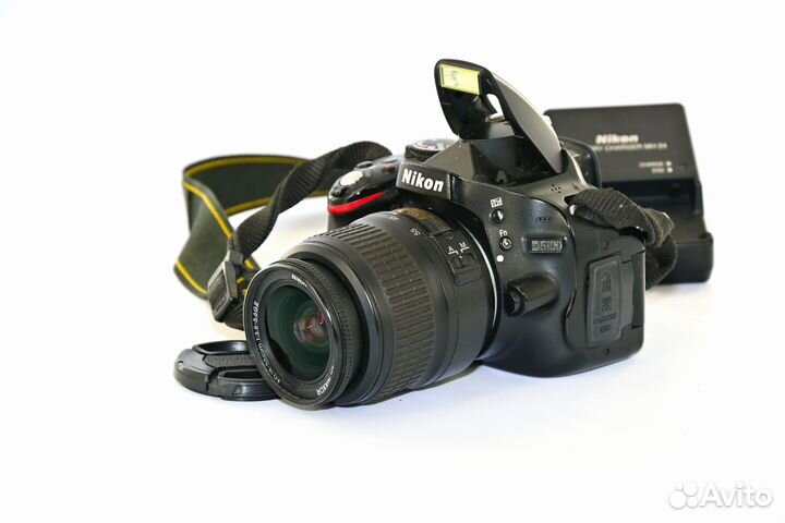 Nikon D5100 16.2MP цифрозеркалка Nikon AF-S 18-55