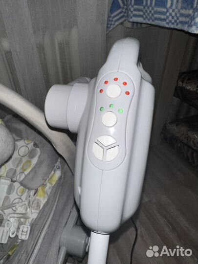 Детские качели-шезлонг 2в1