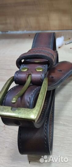 Ремень кожаный