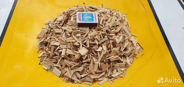 Щепа-мульча. Хвойных пород