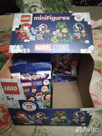 Lego минифигурки Marvel