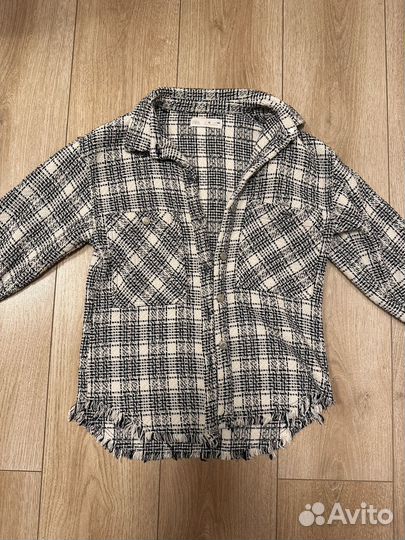 Рубашка zara для девочки 140