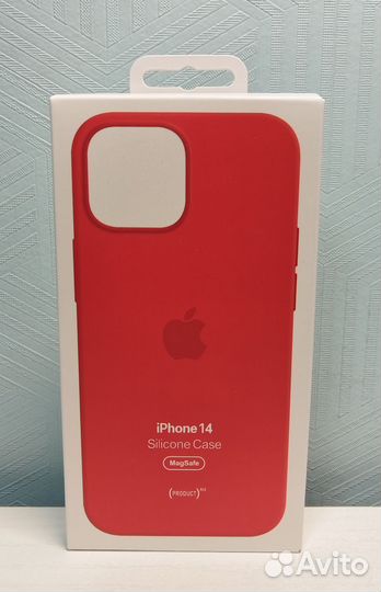 Силиконовый чехол на iPhone 14 новый