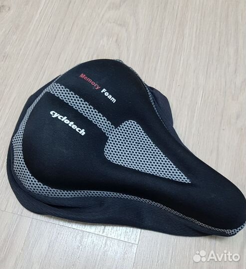 Седло для велосипеда мягкое