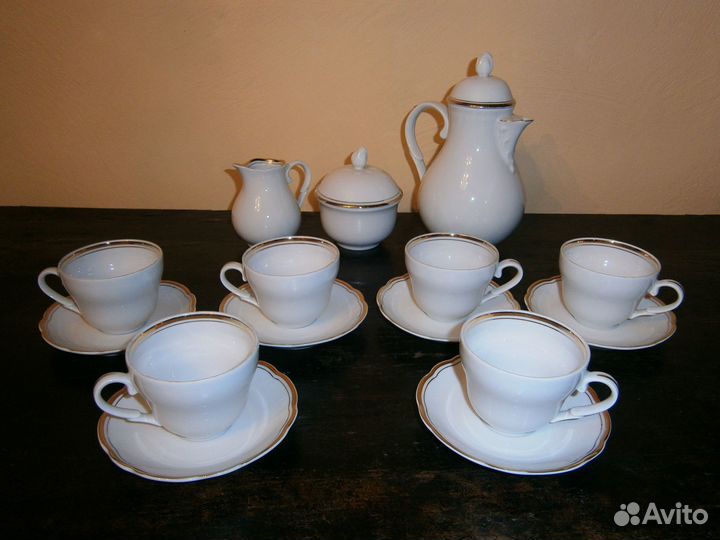 Кофейный сервиз СССР kahla ГДР Кахла Германия