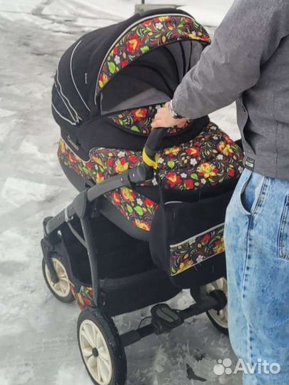 Коляска 2 в 1 indigo carmen