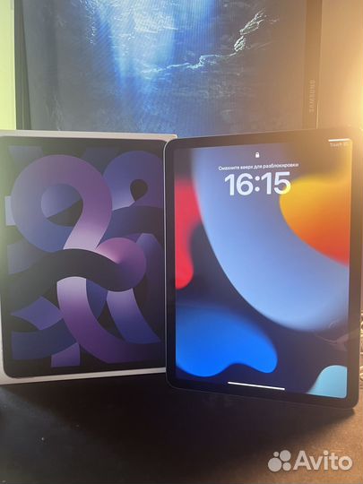 iPad air 5 256 фиолетовый