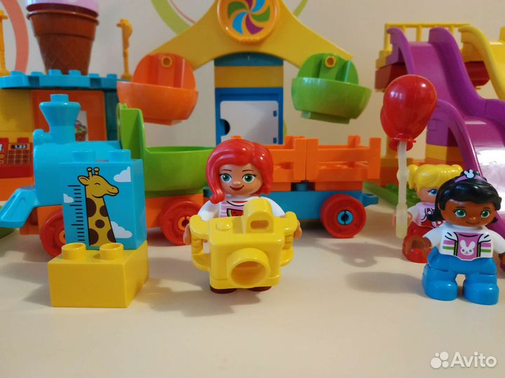 Лего Дупло 10870животные,5650 погрузч,10840 п10882