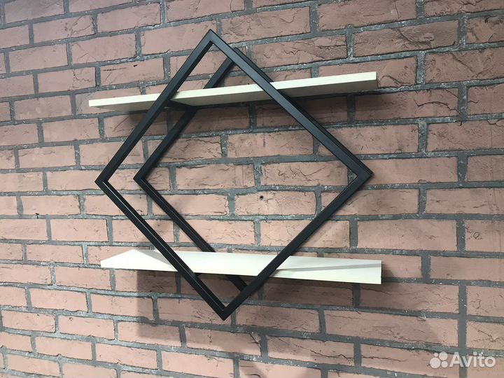 Полка настенная в стиле лофт