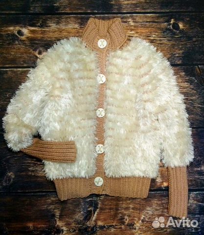 Вязаный жакетик