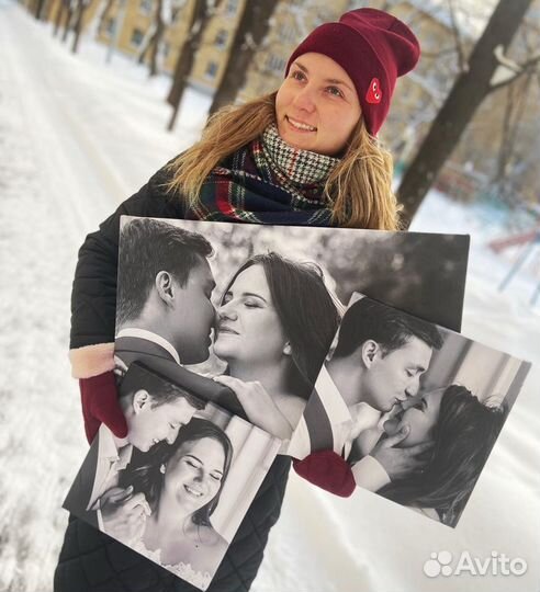 Портрет по фото / печать на холсте