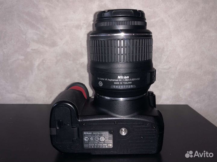 Зеркальный фотоаппарат nikon d3100