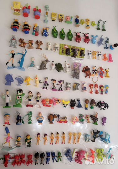 Киндер игрушки с мультиков