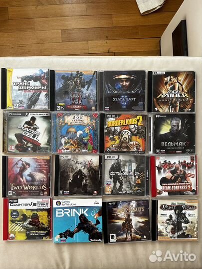 Компьютерная игра диски pc dvd