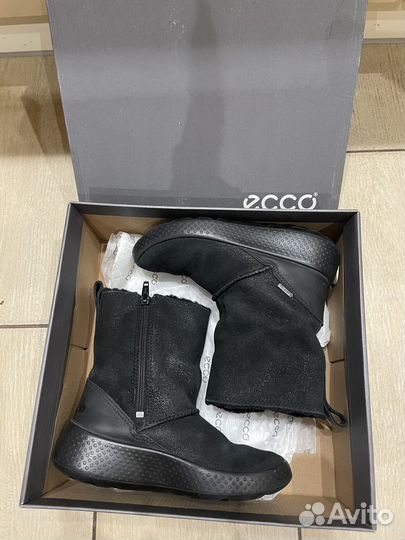 Сапоги демисезонные ecco