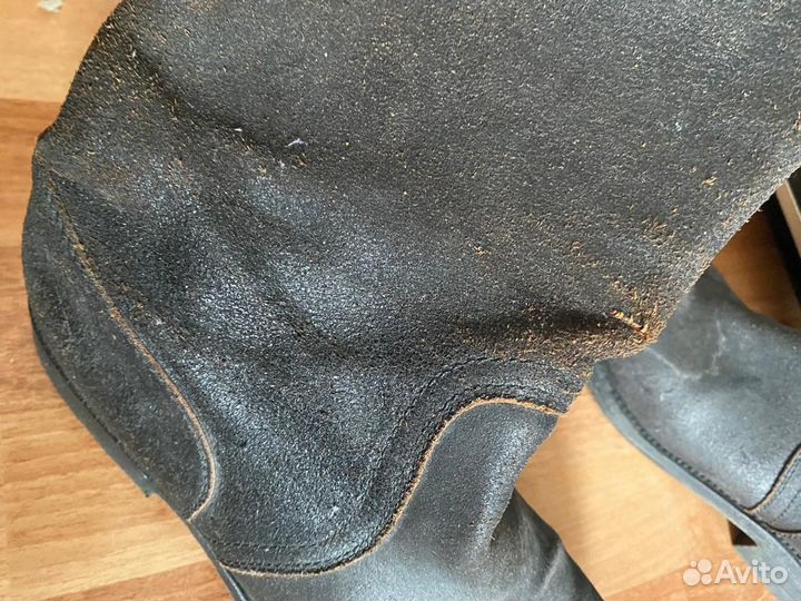 Полусапоги мужские кожаные Италия