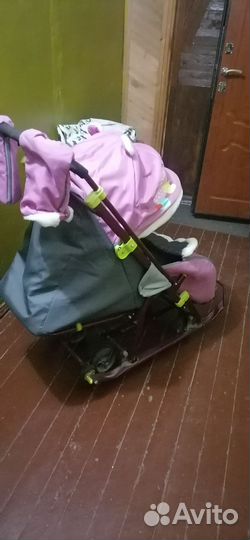 Детские санки коляска бу