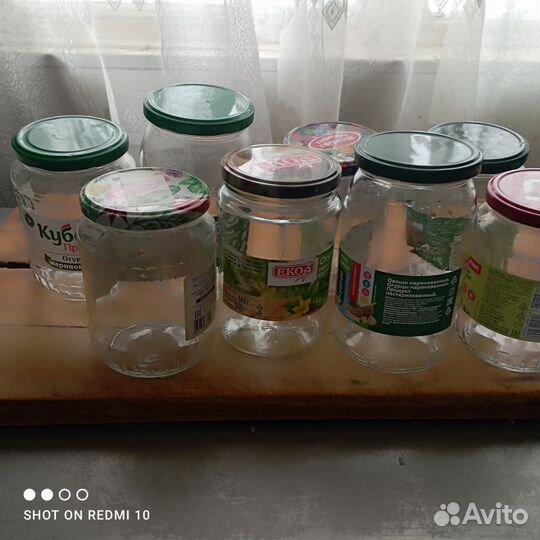 Банки с крышками 0.7 л. 50 шт. Б/у