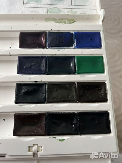 Акварель Невская палитра в пенале