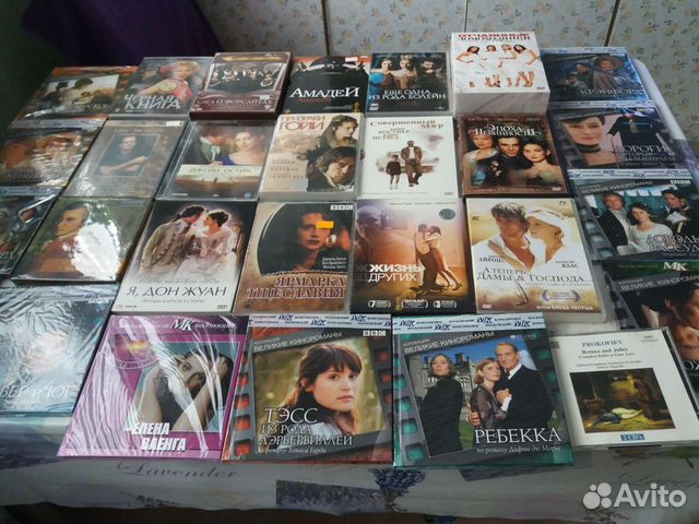 DVD video разные:BBC, советские, российские