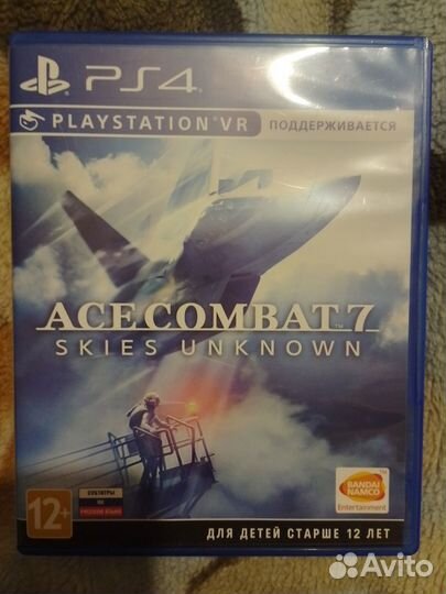 Диск на Playstation 4 - ACE combat 7