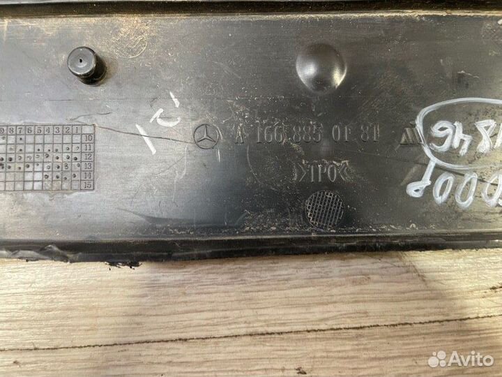Площадка номера Mercedes W 166 С 2011 По 2015 Год