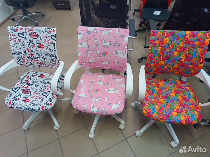 Новые Детские компьютерные кресла