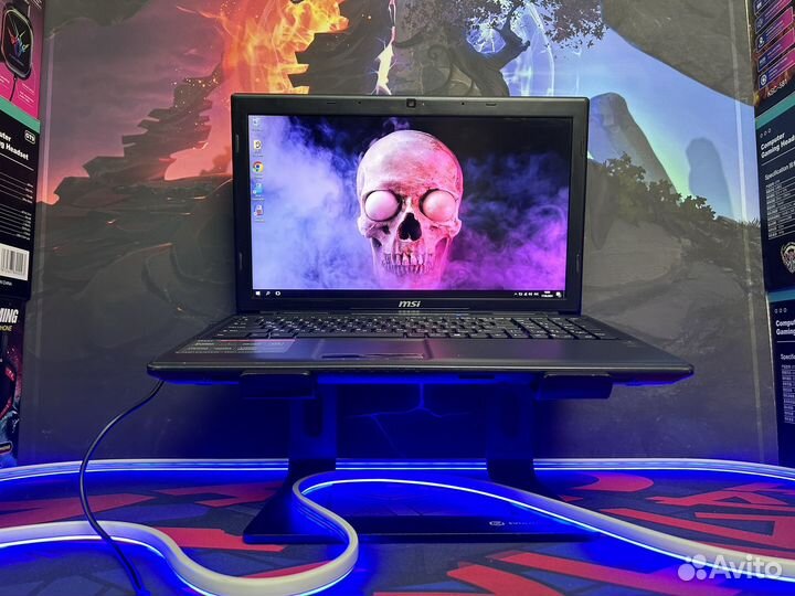 Игровой ноутбук MSI i7 GTX 950M 16GB озу SSD