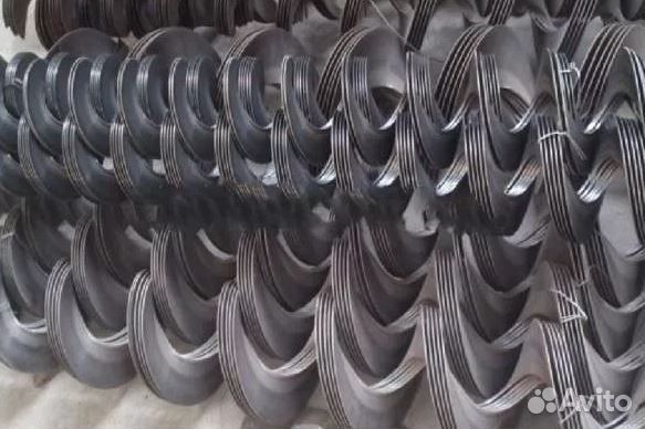 Спираль шнековая толщиной от 2 до 6мм