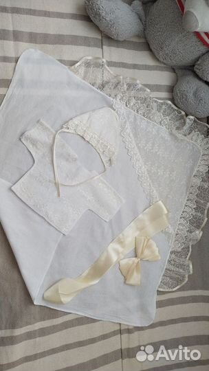 Комплект на выписку цвета шампань