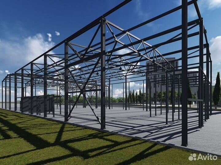 Промышленные навесы, цеха, склады