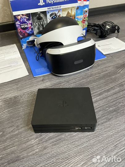 Шлем sony ps4 VR. 2 ревизия. Полный комплект