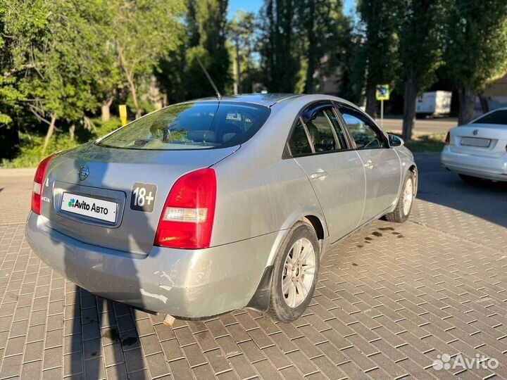 Nissan Primera 2.0 AT, 2003, 234 000 км