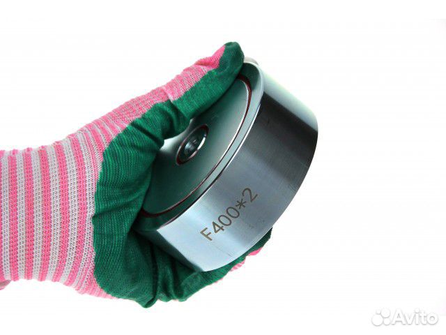 Поисковый магнит двухсторонний F400x2