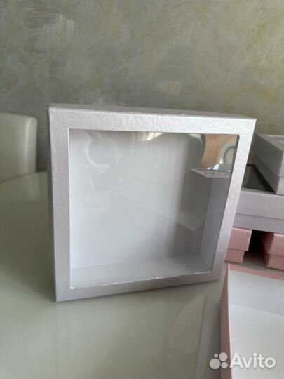 Коробка квадратная,шайба,круглая из картона казань