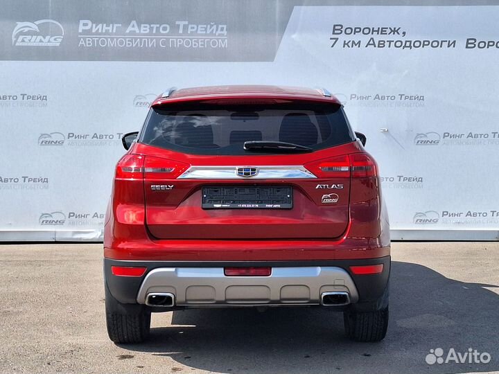 Geely Atlas 1.8 AT, 2018, 53 576 км