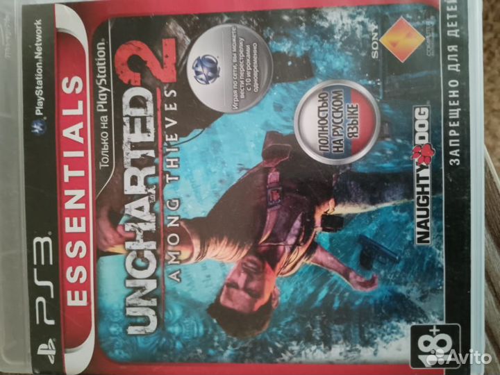 Диск на ps3 unchanged 2,3, gta5