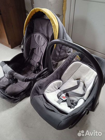 Коляска camarelo 3 в 1