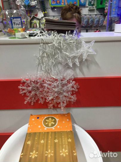 Гирлянда-штора 